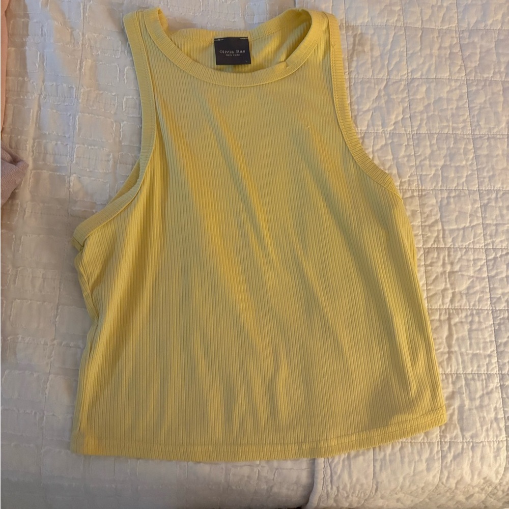 Urban Outfitters Sunny Yellow Tank Top